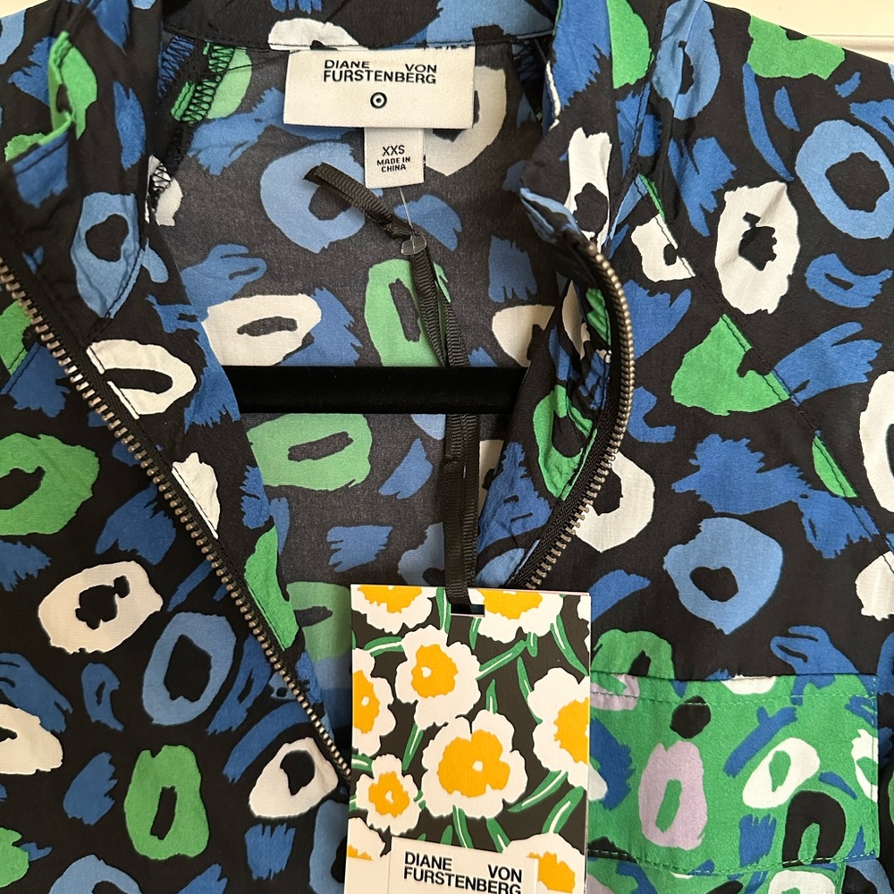 Diane von Furstenberg nylon jumpsuit XXS